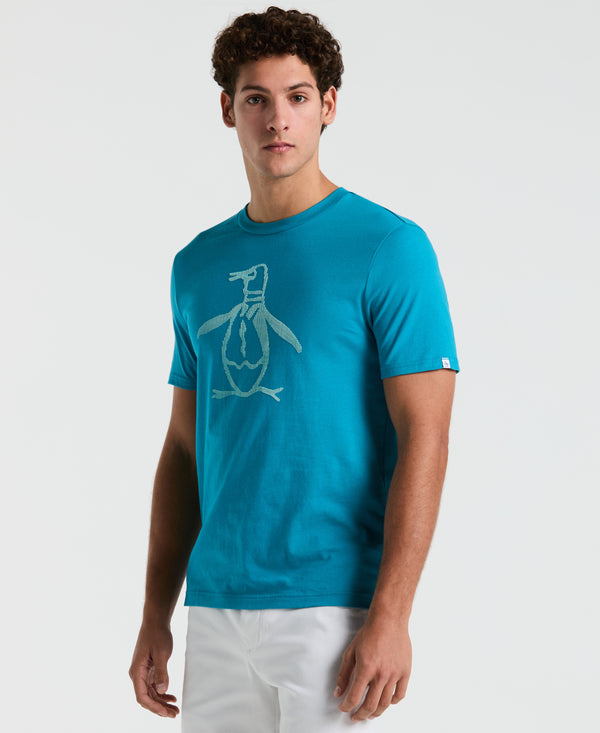 original penguin 3D Dot Penguin Graphic Tee