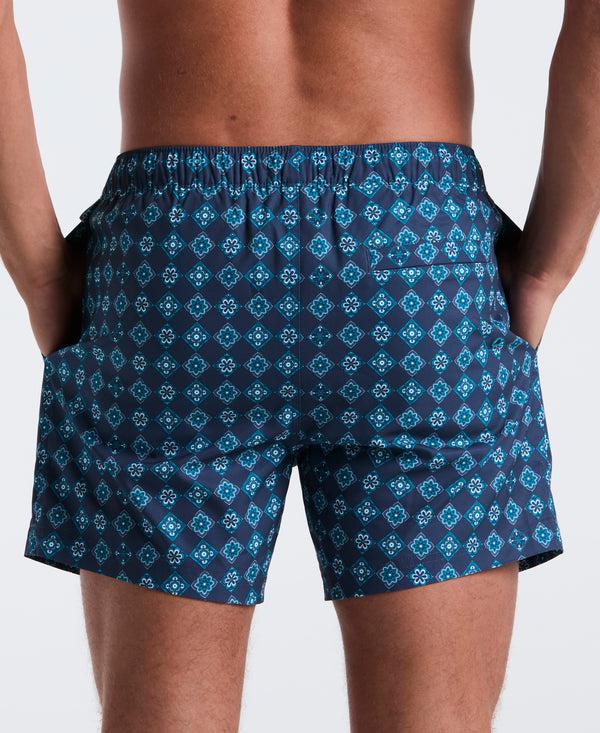 Original Penguin 5" All-Over Tiles Swim Short