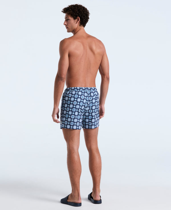 Original Penguin 5" Foulard Print Swim Short