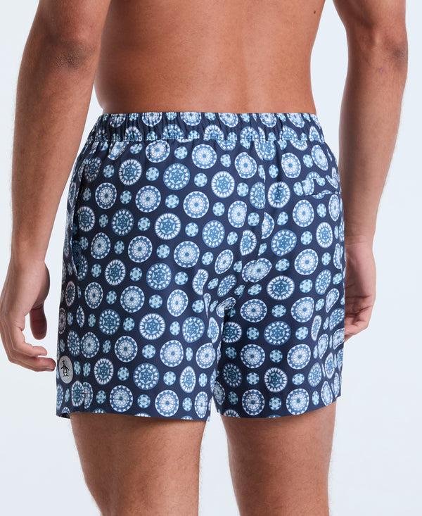 Original Penguin 5" Foulard Print Swim Short