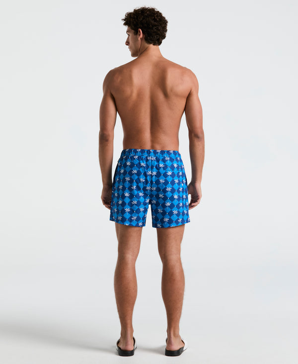 Original Penguin 5" Palm Tile Swim Short