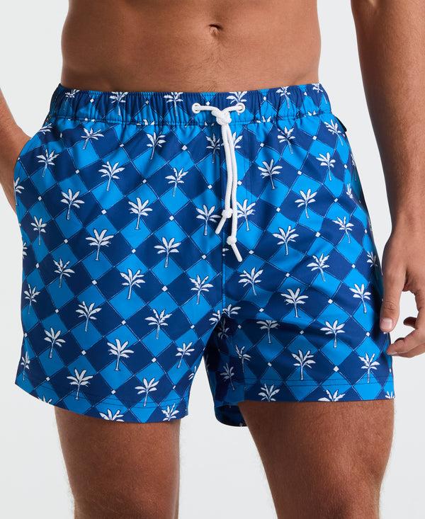 Original Penguin 5" Palm Tile Swim Short
