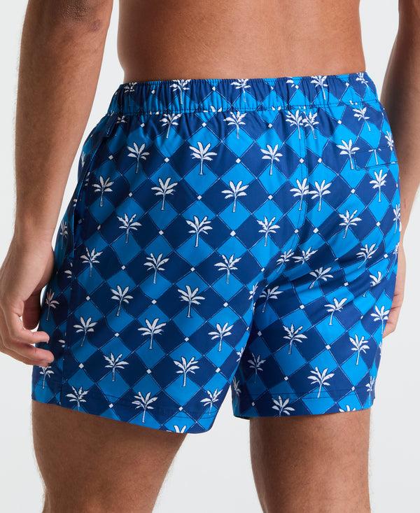 Original Penguin 5" Palm Tile Swim Short
