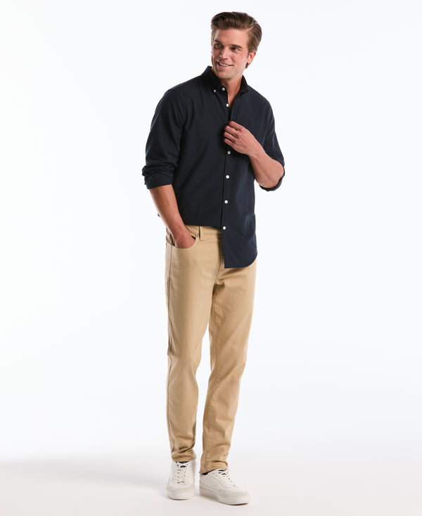 original penguin 5 Pocket Slim Hemmed Dobbie Pant