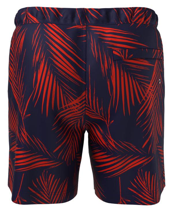 Original Penguin 6" Leaf Print Swim Short