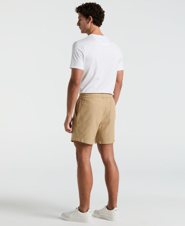 Original Penguin 6" Linen Blend Short