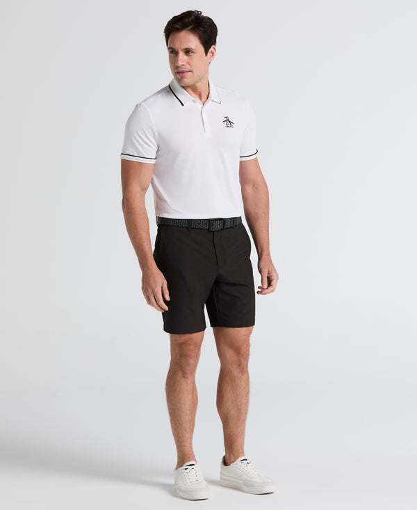 original penguin 8" Technical Flat Front Golf Short