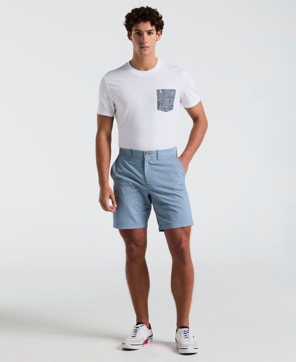 original penguin 9" Crosshatch Slim Fit Short