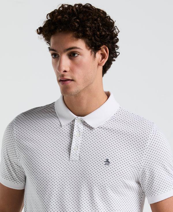 Original Penguin All-Over Diamond Ditsy Print Polo