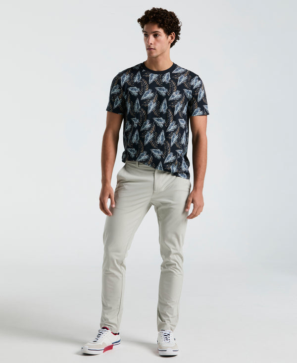 Original Penguin All-Over Leaves Print Jersey Tee
