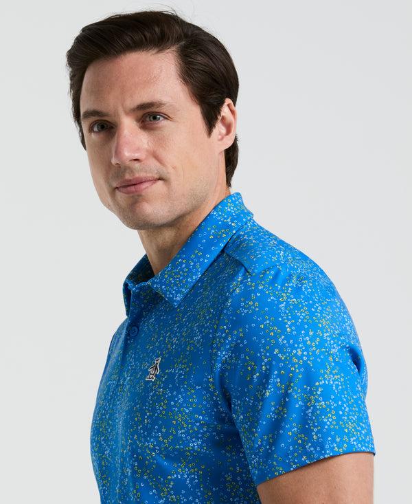 Original Penguin All-Over Micro Abstract Golf Polo