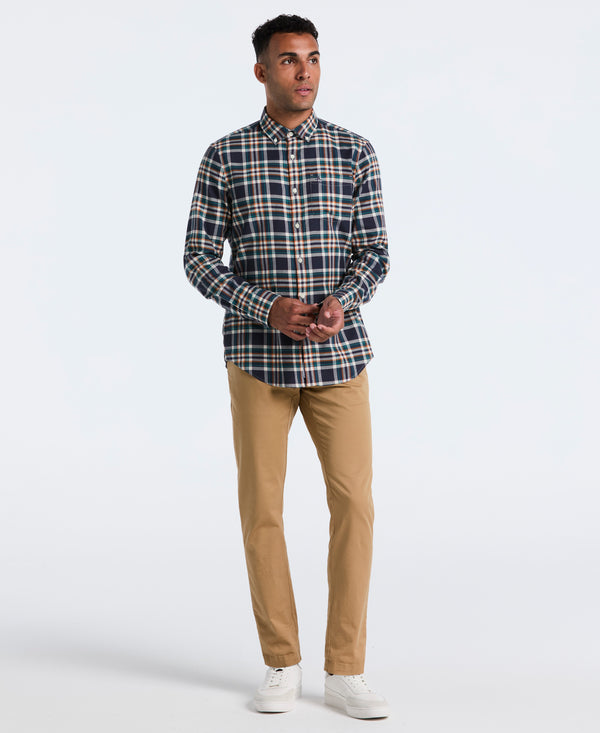 Original Penguin All-Over Plaid Button-Down Shirt
