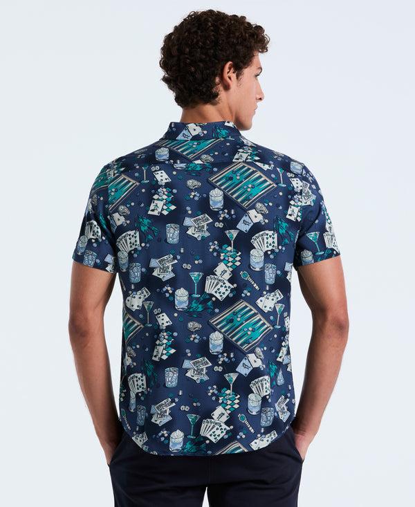 Original Penguin All-Over Print Poker Table Shirt
