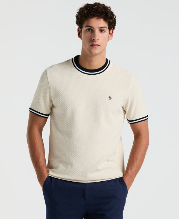 original penguin All-Over Ringer Jacquard Tee