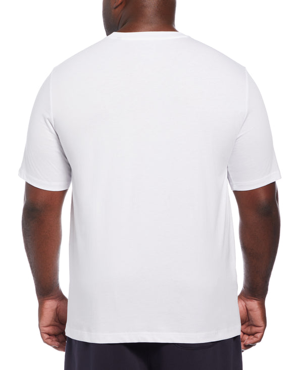 Original Penguin Big & Tall Floral Fill Pete Tee