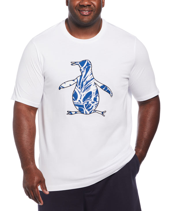 original penguin Big & Tall Floral Fill Pete Tee