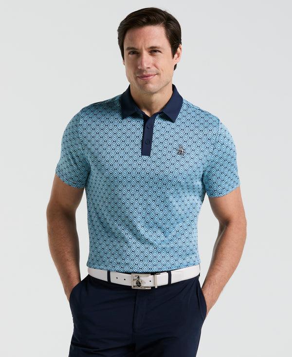 original penguin Bohemian Jacquard Golf Polo