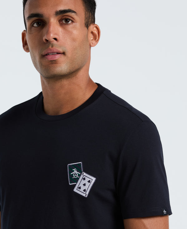Original Penguin Card Print Graphic Tee