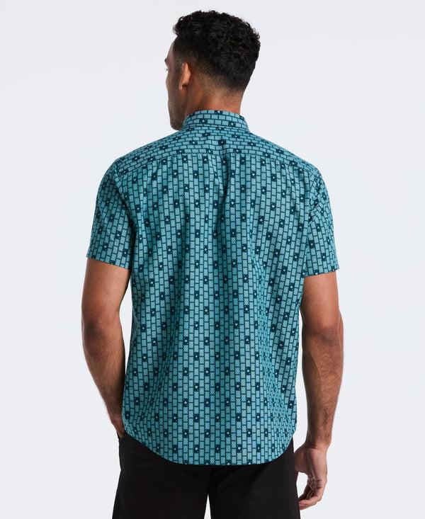 Original Penguin Cards Print Chambray Shirt