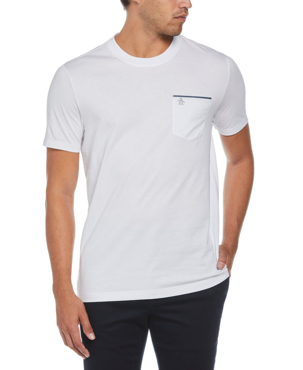 original penguin Chambray Tipped Core Tee