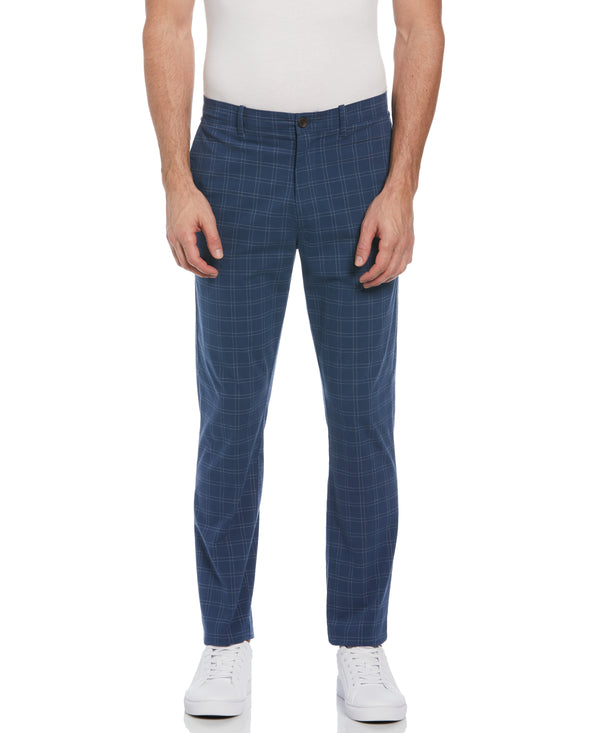 Original Penguin Check Pattern Slim Fit Chino