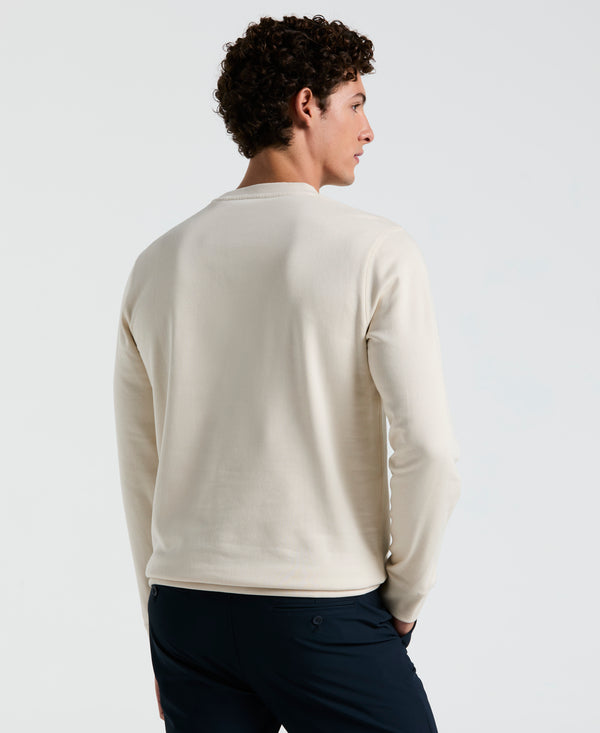 Original Penguin Chest Stripe Fleece Sweatshirt