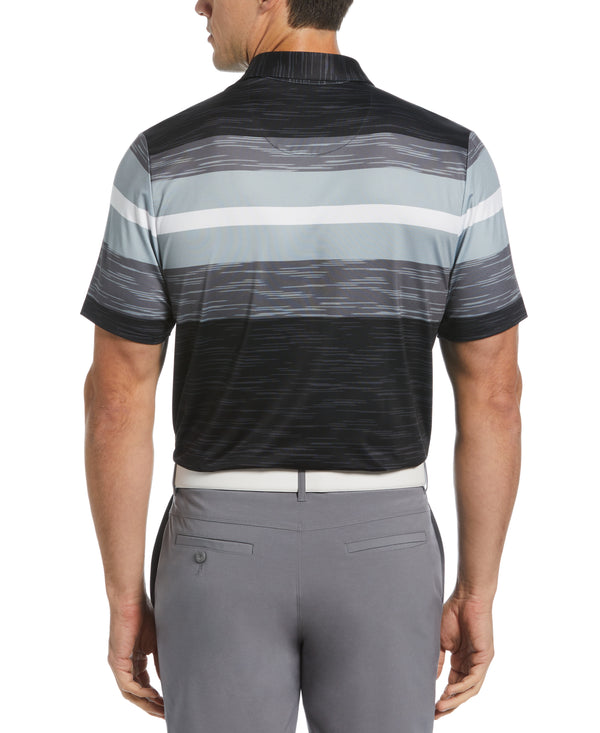 Original Penguin Color Block Marl Stripe Golf Polo