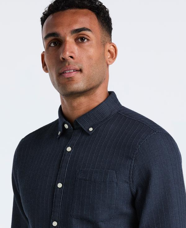 Original Penguin Cotton Blend Waffle Shirt