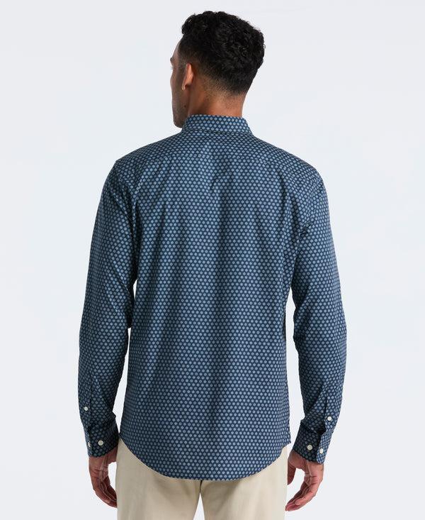 Original Penguin Cotton Chip Print Shirt