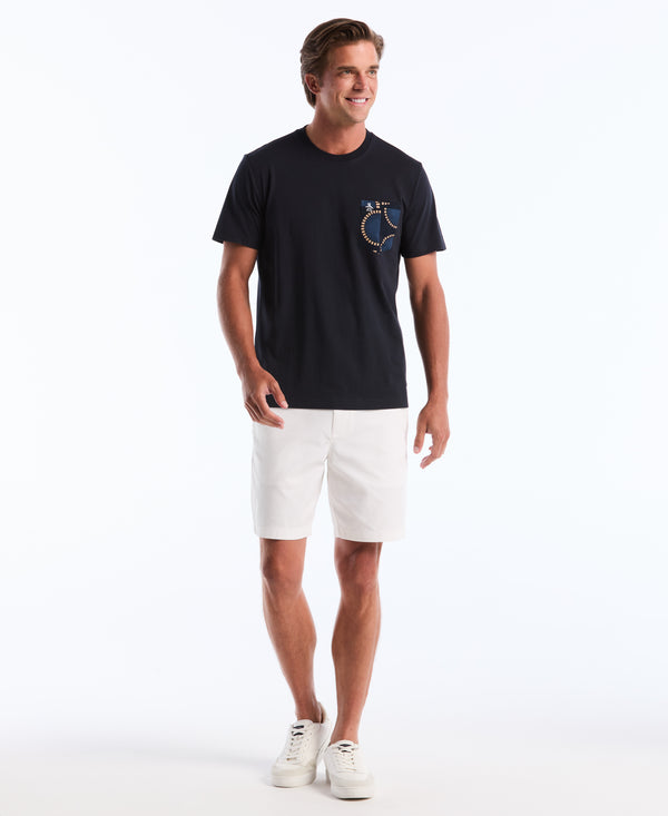 Original Penguin Cotton Circles Pocket Tee