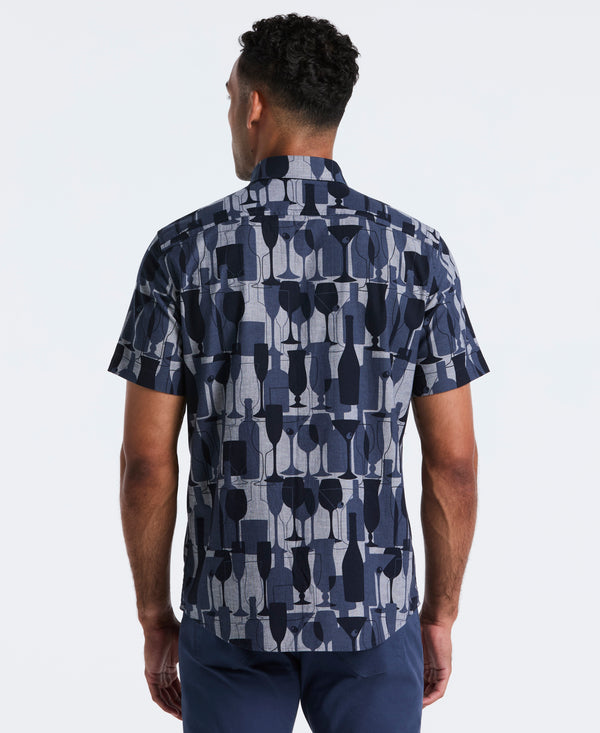 Original Penguin Cotton Cocktail Print Shirt