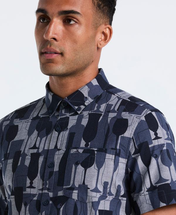 Original Penguin Cotton Cocktail Print Shirt