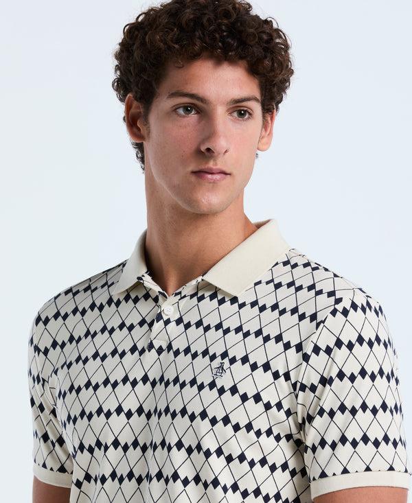 Original Penguin Cotton Flags Print Polo