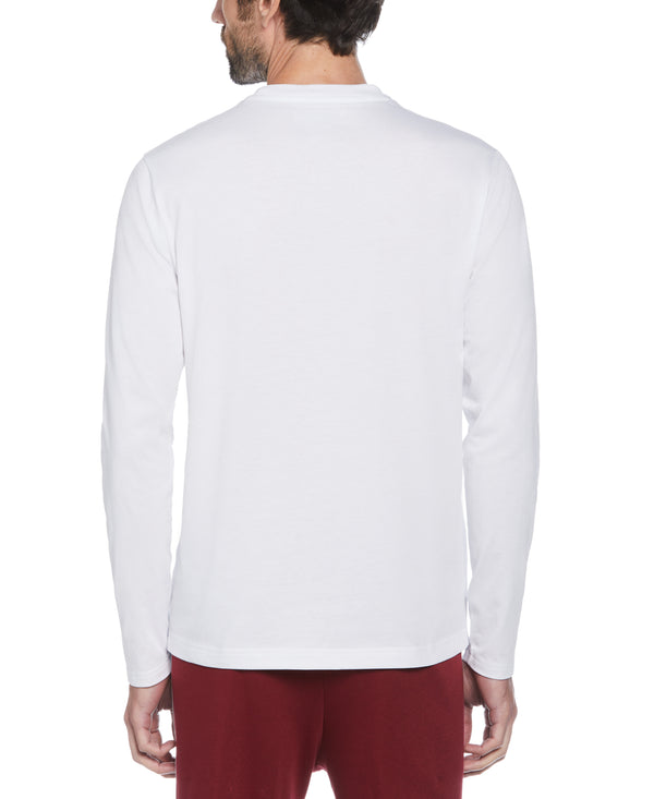 Original Penguin Cotton Long Sleeve Tee