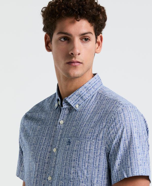 Original Penguin Cotton Poplin Texture Shirt
