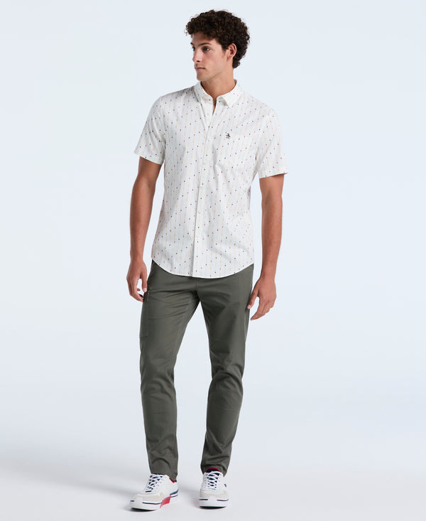 Original Penguin Cotton Stripe Button-Down Shirt