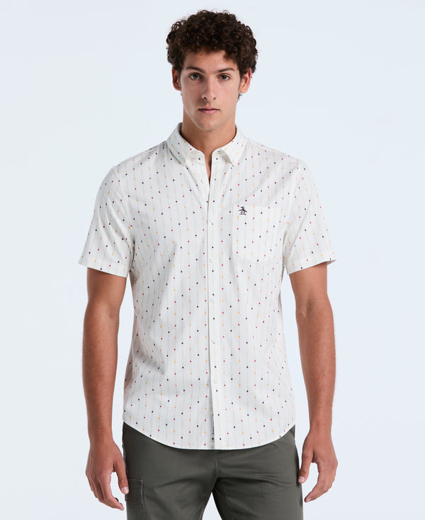 original penguin Cotton Stripe Button-Down Shirt
