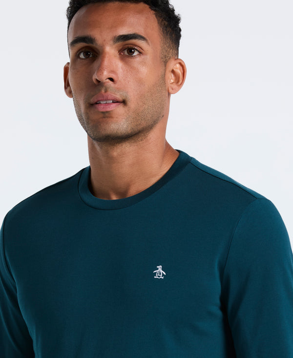 Original Penguin Crewneck Long Sleeve Tee