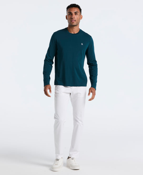 Original Penguin Crewneck Long Sleeve Tee