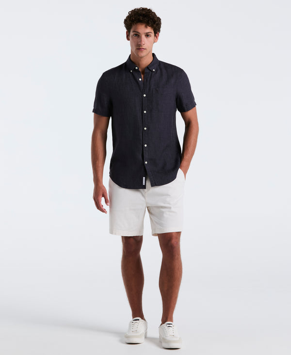 Original Penguin Delave Linen Short Sleeve Shirt