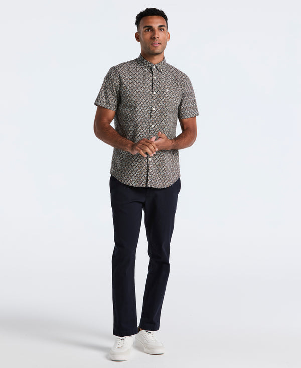Original Penguin Diamond Geo Print Shirt