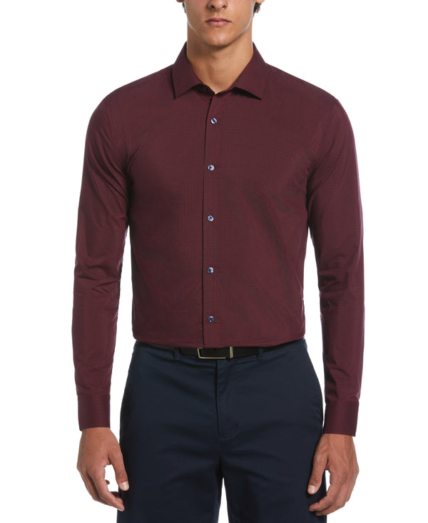 Original Penguin Dobby Chambray Print Dress Shirt