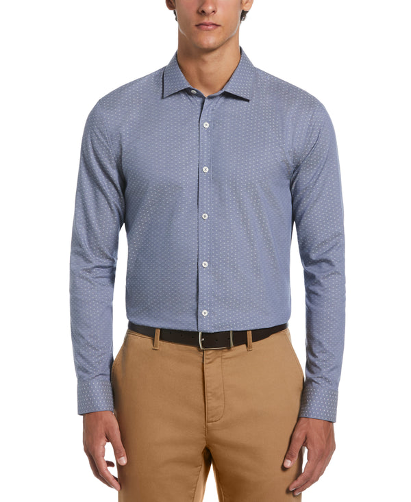 original penguin Dobby Chambray Print Dress Shirt