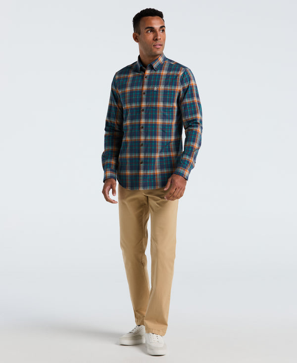 Original Penguin Dobby Plaid Shirt