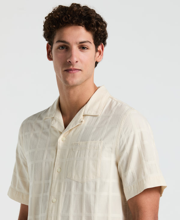 Original Penguin Dobby Tonal Plaid Shirt