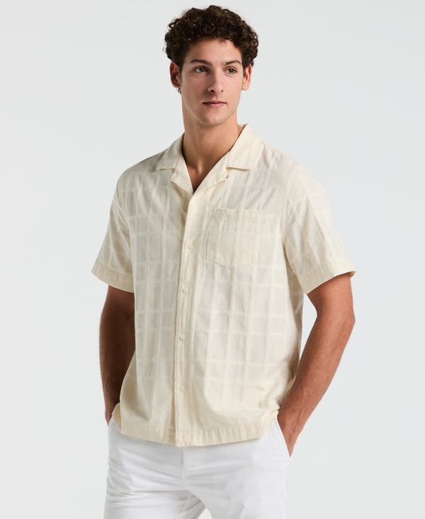 original penguin Dobby Tonal Plaid Shirt