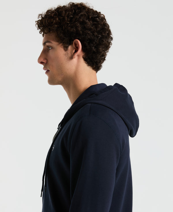 Original Penguin Embroidered Pete Full Zip Hoodie
