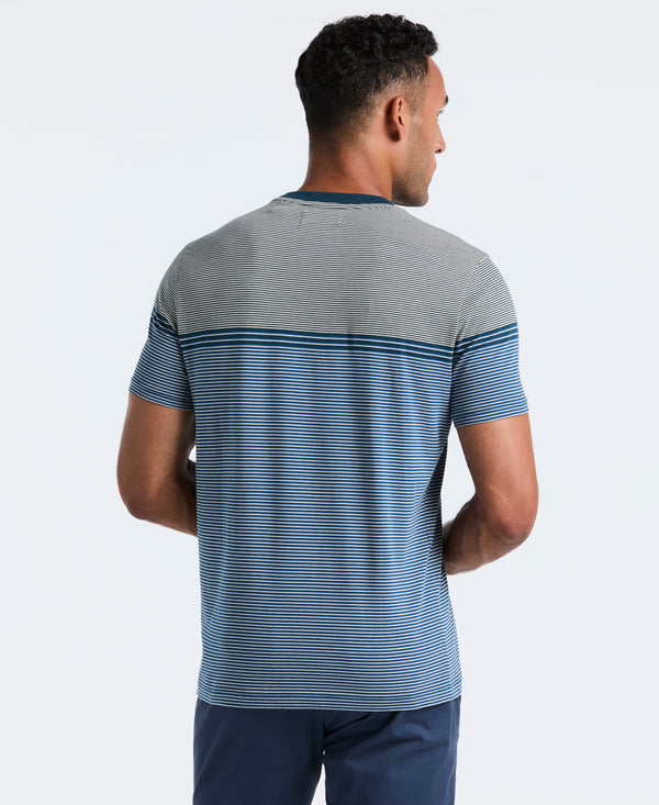 Original Penguin Engineered Stripe Jersey Tee