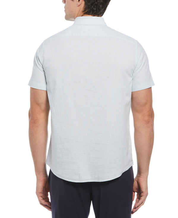 Original Penguin Feeder Stripe Linen Shirt