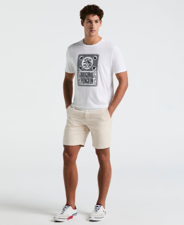 Original Penguin Flag Jersey Graphic Tee